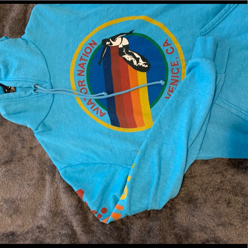 Aviator Nation Hoodie vintage lgbtq California surf